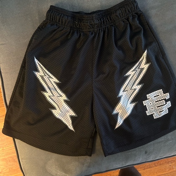 Eric Emmanuel Lightning Bolt Shorts - Picture 1 of 4